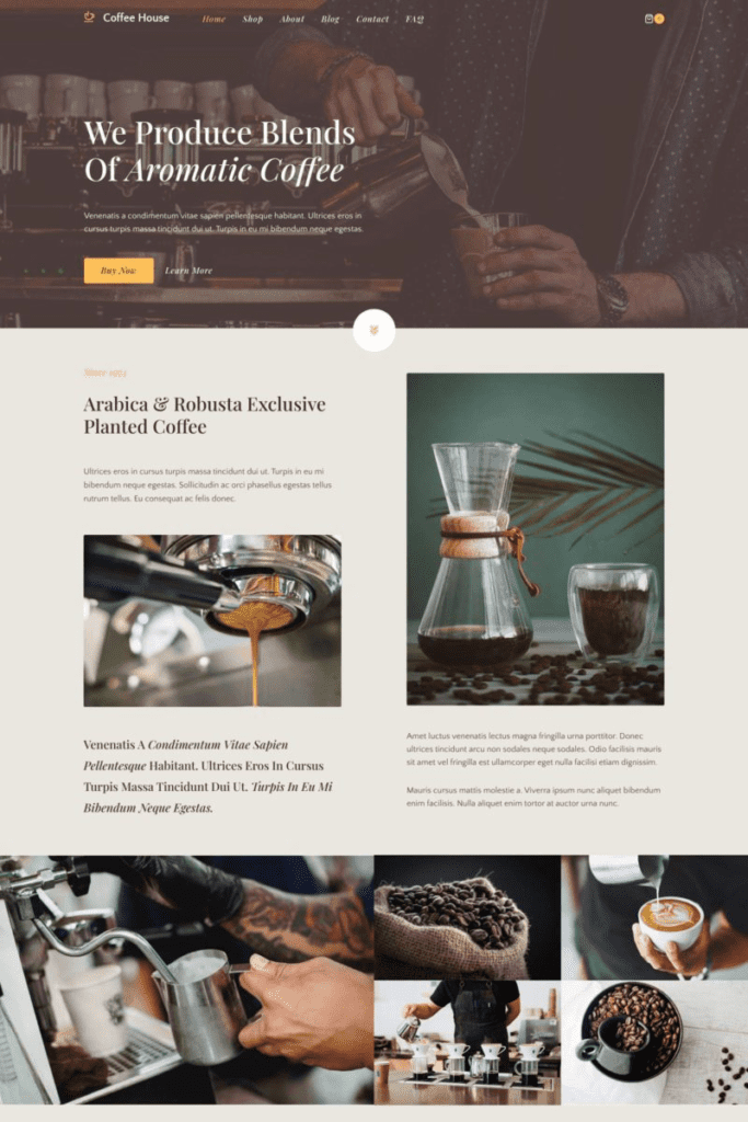 Coffee Roaster Starter Template