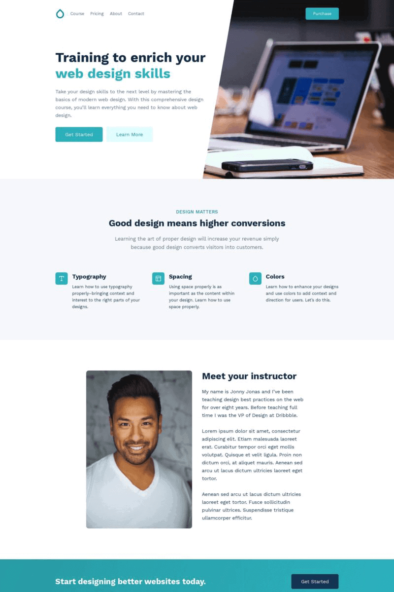 Digital Course Starter Template