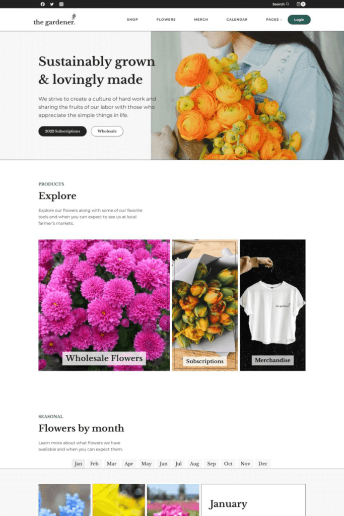 The Gardener eCommerce Starter Template